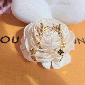 Stainless steel gold-plated earrings